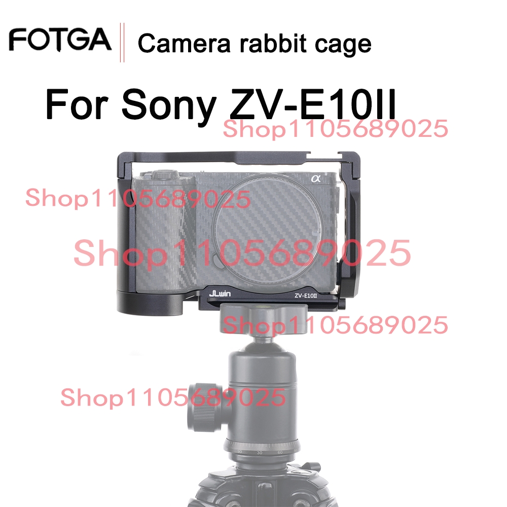 ZVE10II Camera Cage With Woode - Sony Camera Zv-E10 review and price