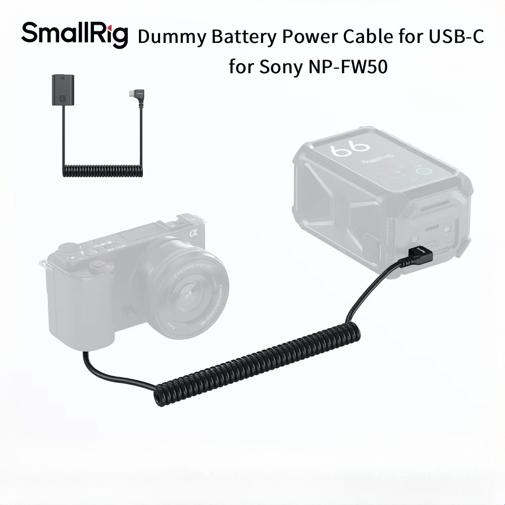 SmallRig 6542 USB-C Dummy Batt - Sony Camera Zv-E10 review and price